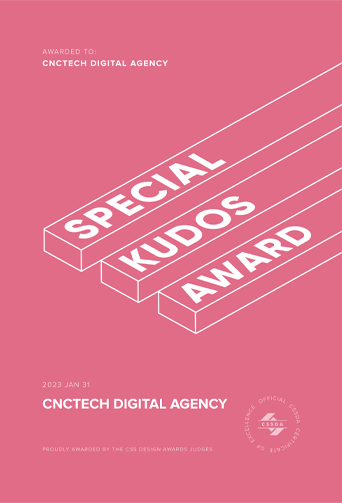 CnC TECH DIGITAL AGENCY CONSTRUCTION CSS DESIGN AWARDS SPECIAL KUDOS