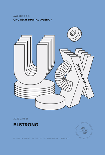 BLStrong CSS DESIGN AWARDS UX