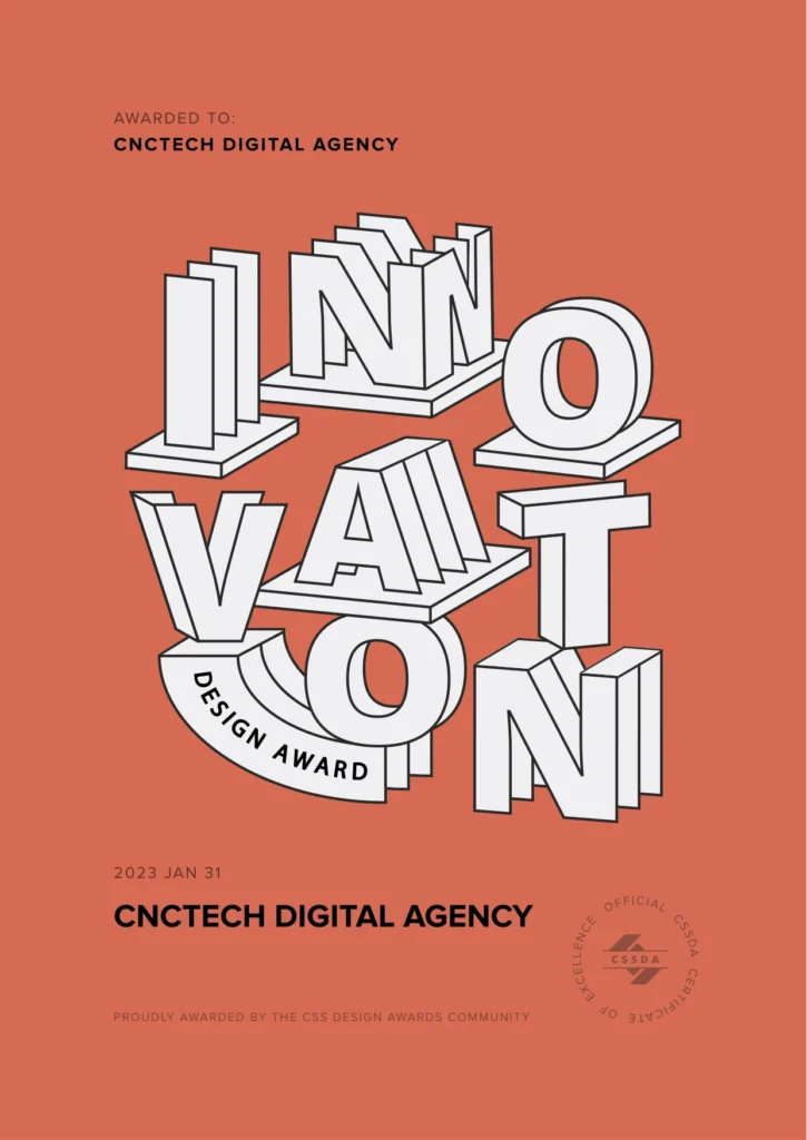 CNCTECH Digital Agency: Innovation