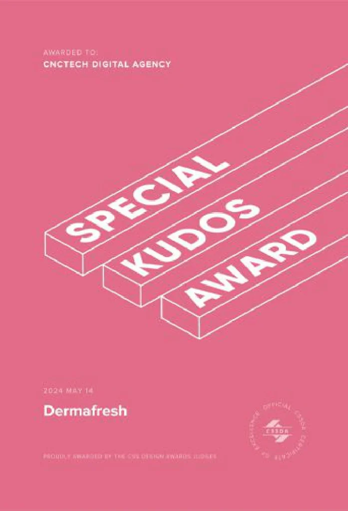 Dermafresh: Special Kudos